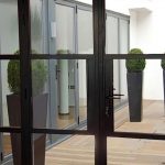 double door installation for back garden - belfry Windows