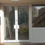 front door double door installations across the uk - belfry Windows