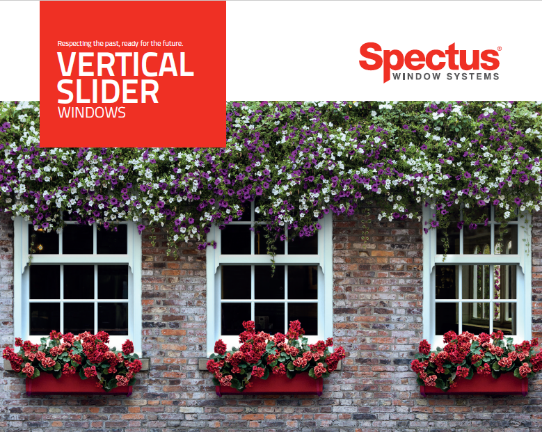spectus vertical slider window